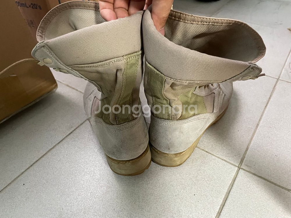 사막화,데저트 부츠, 미국 군화 260 사이즈 팝니다--3