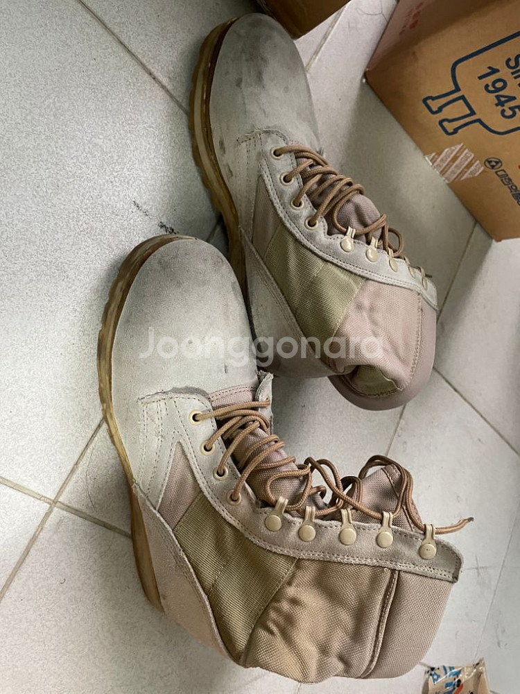 사막화,데저트 부츠, 미국 군화 260 사이즈 팝니다--1