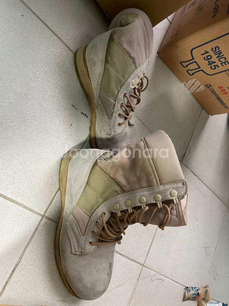 사막화,데저트 부츠, 미국 군화 260 사이즈 팝니다--2