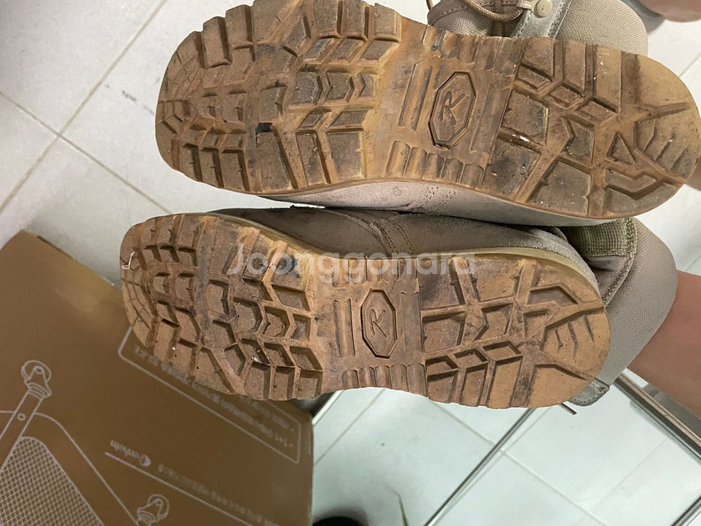 사막화,데저트 부츠, 미국 군화 260 사이즈 팝니다--4