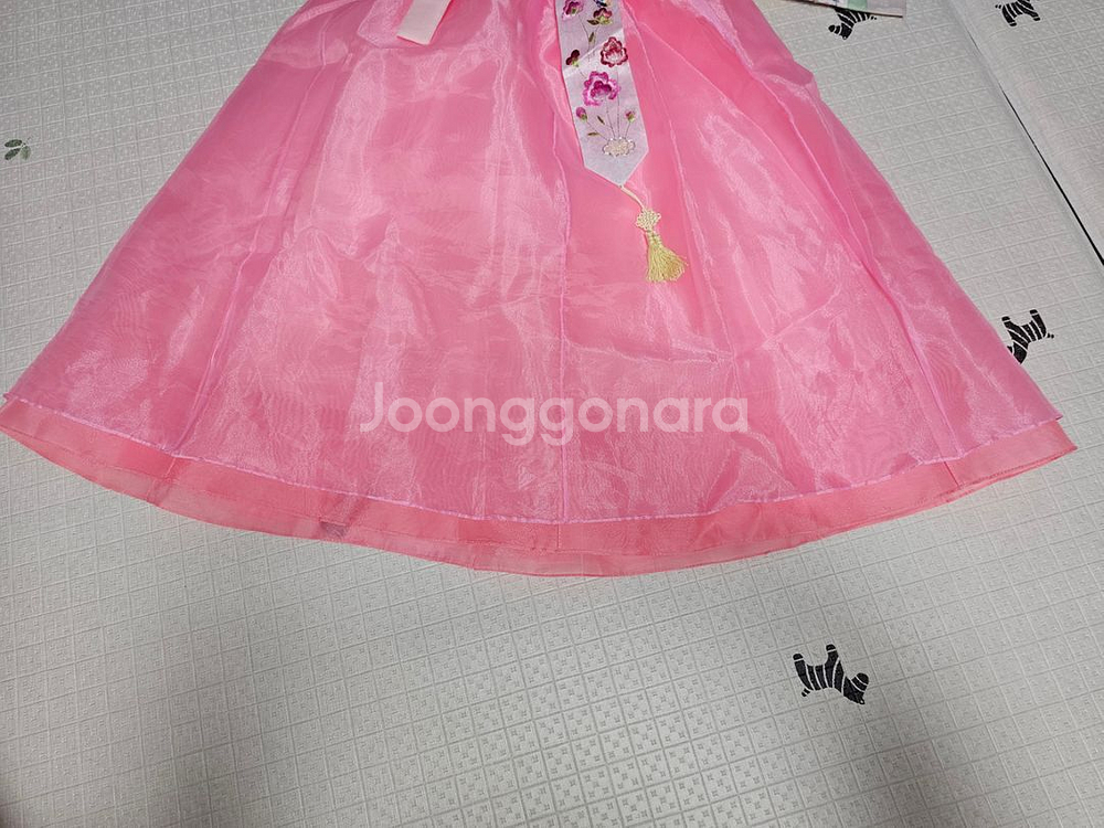 진선미 여아한복 4호(백조 속치마 포함)--4