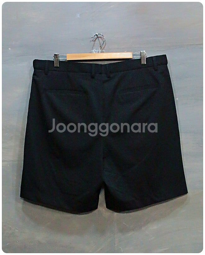 무신사 쿨탠다드 히든 밴딩 하프 슬랙스 팬츠 38--1