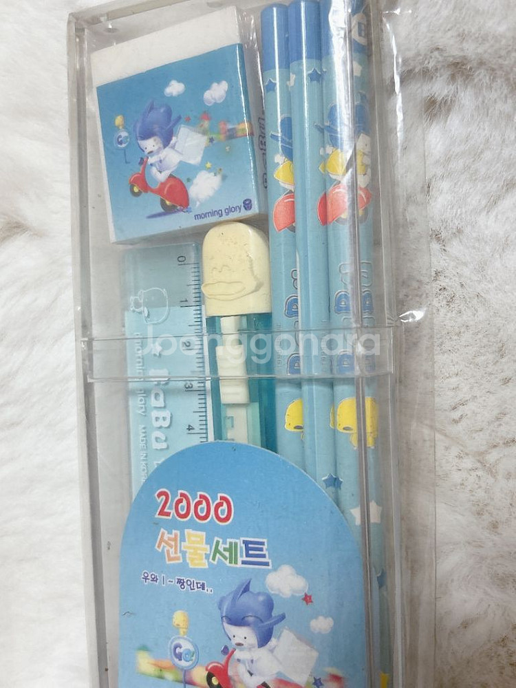 고전 모닝글로리 바부 문구세트--1