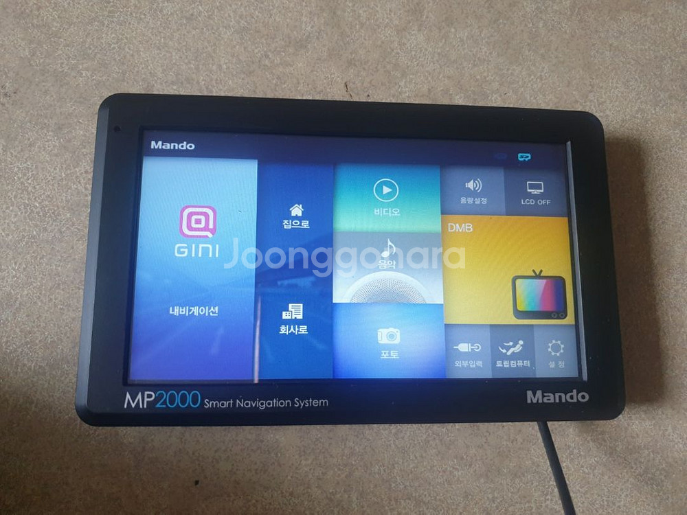 만도 MP2000 지니2D 7인치 네비게이션--3