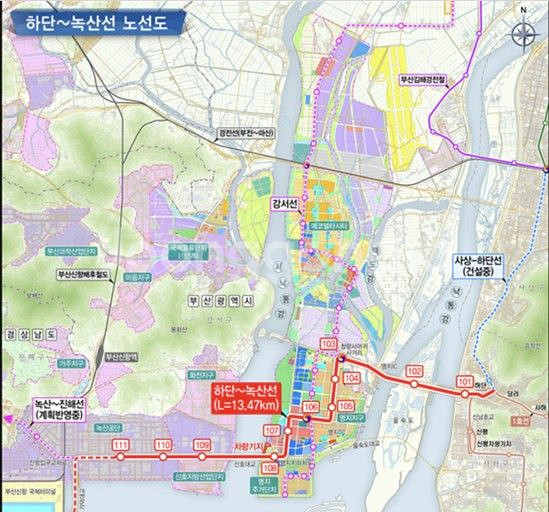 [임대.매매.공동사업] 부산 명지동 토지--2