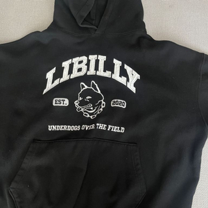 창모 리빌리 LIBILLY 도그 후드티