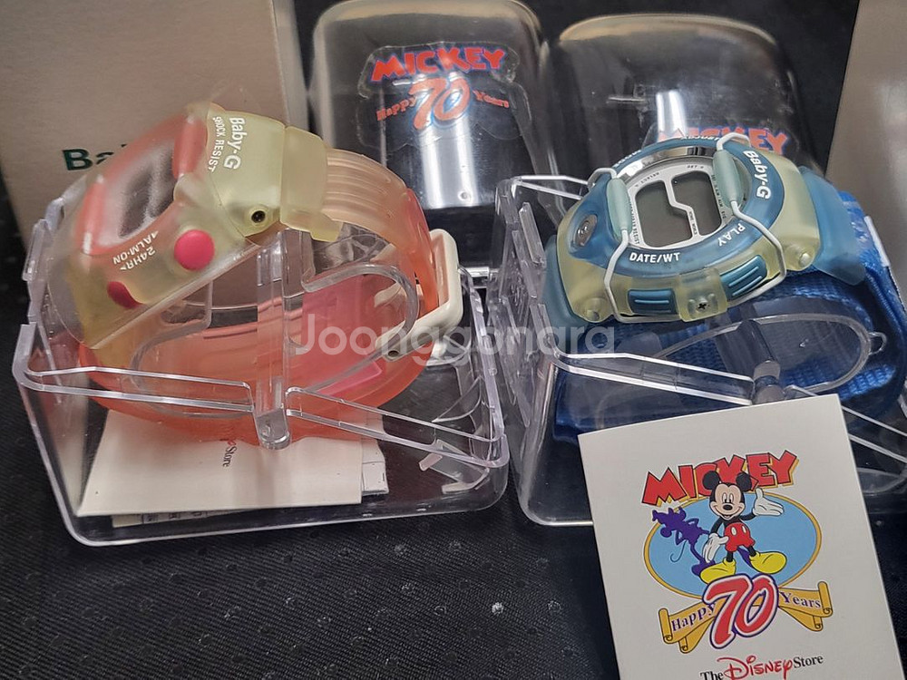 도쿄70주년 디즈니 배이비지 카시오시계--3