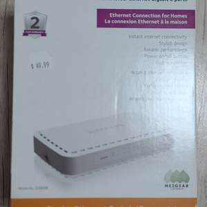 Netgear gs608 8포트 기가비트 허브 새상품팜