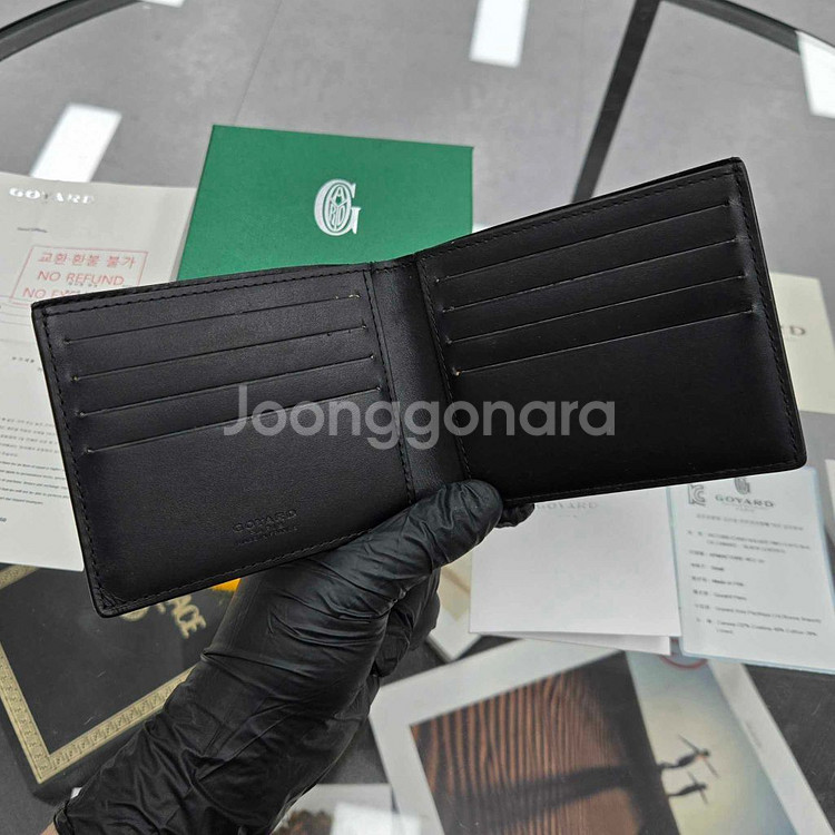 고야드 한정판 빅투와르 마카쥬 반지갑 풀구성--2