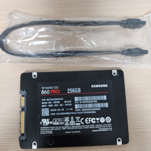 SSD 삼성 860 프로 256GB(원10 문서