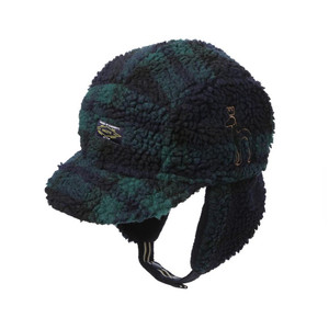 닥스 키즈 리버서블 양면 체크 털모자 귀달이 쌍둥이