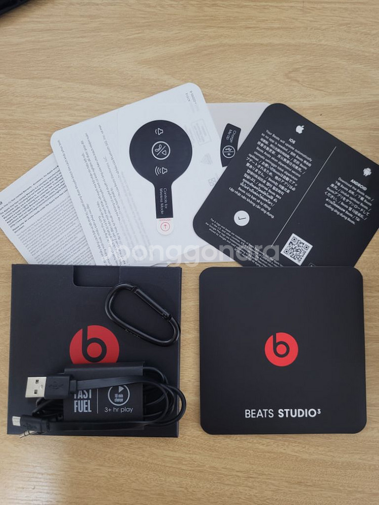 Apple beats studio3(풀박스 매트블랙)--4