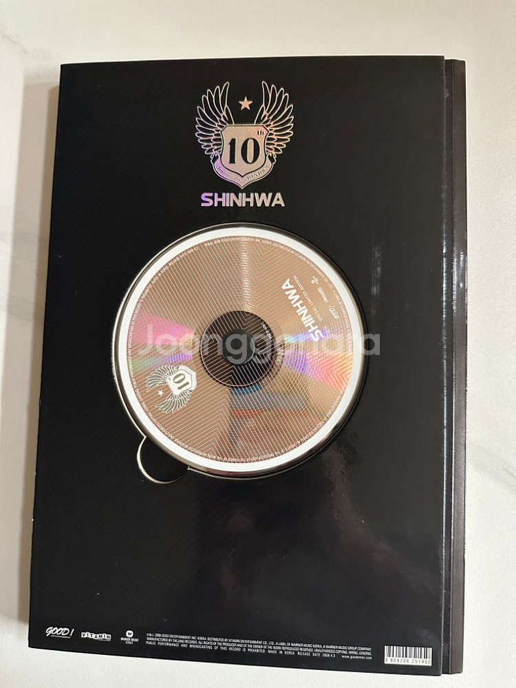 신화 10주년 9집 앨범 CD 스페셜 에디션--2