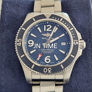 브라이틀링 슈퍼오션 42mm 청판 A17366