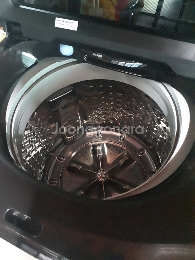 삼성 19kg 통돌이 세탁기--2