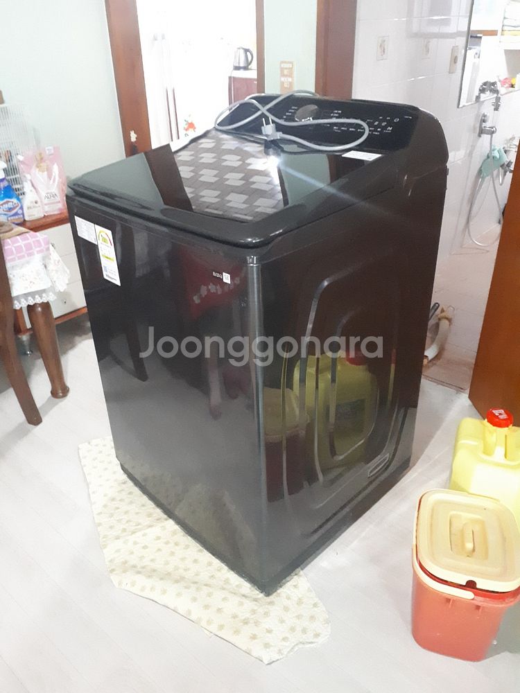 삼성 19kg 통돌이 세탁기--4