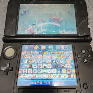 3DS XL 블루 128기가 (포뱅, 포켓무버 포함)