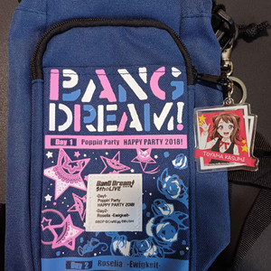 bang dream!5th☆live 펜라이트 백 판매