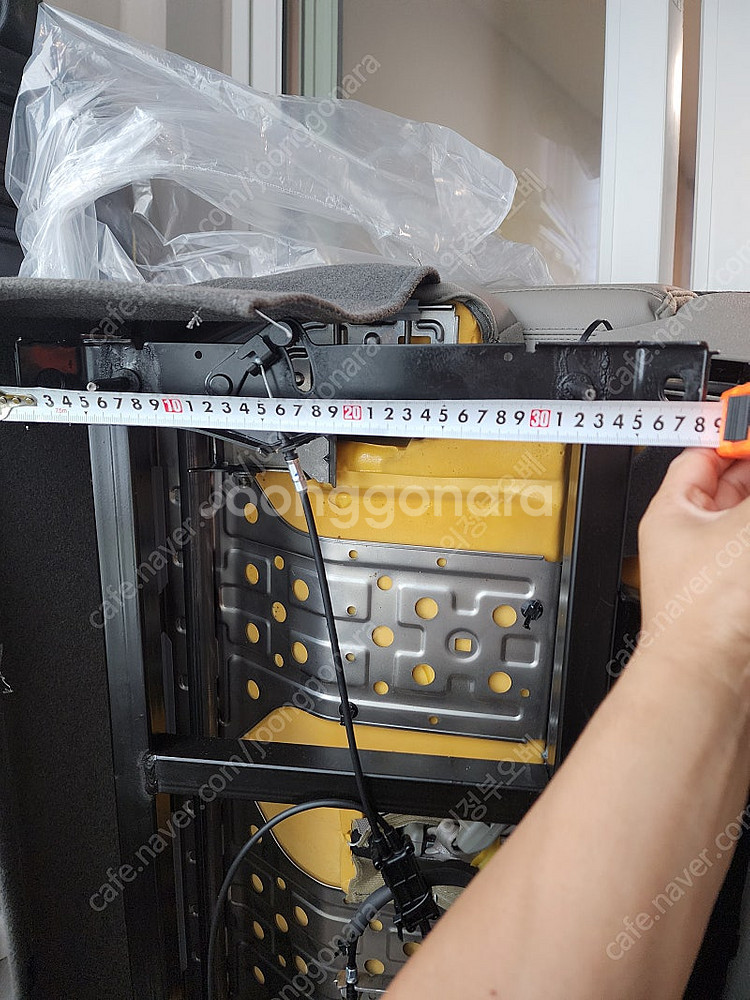 19년식 카니발 3열침대시트 그레이 팝니다--3