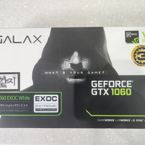 지포스 GTX1060 6GB