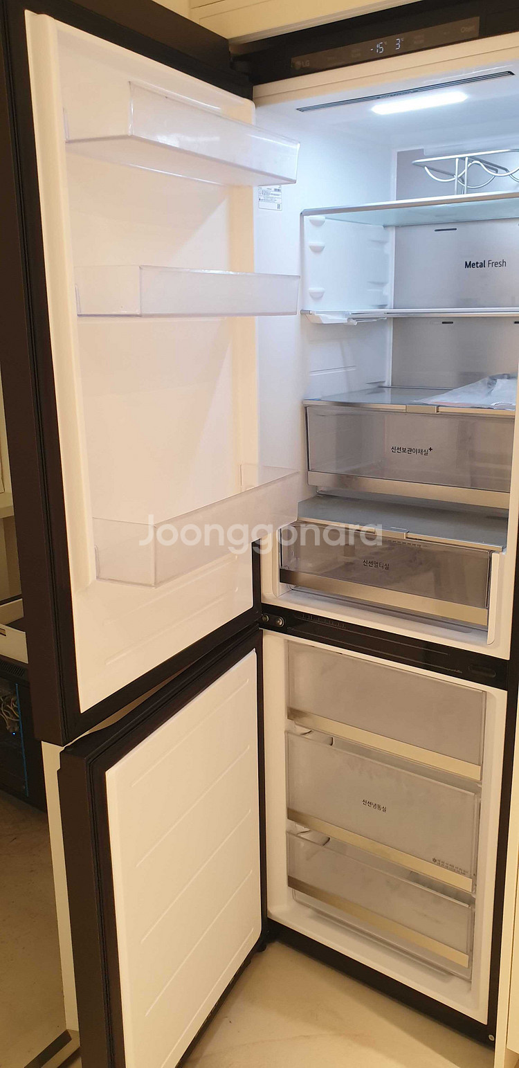 LG 모던엣지냉장고344L--2