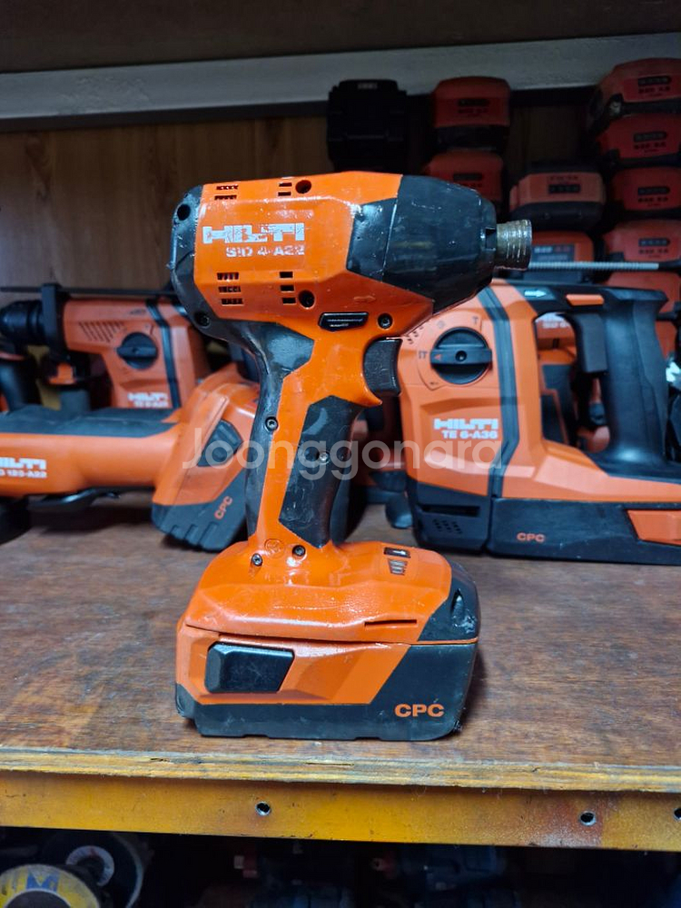 [HILTI]힐티충전임팩드릴SID4A22 본체만--3