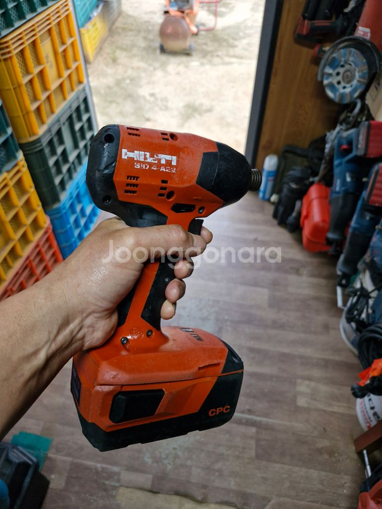 [HILTI]힐티충전임팩드릴SID4A22 본체만--8