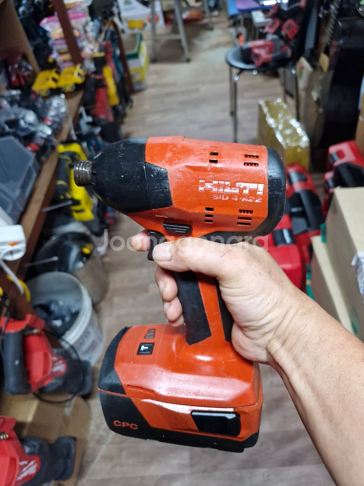 [HILTI]힐티충전임팩드릴SID4A22 본체만--9