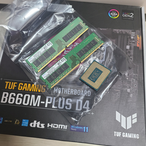 TUF GAMING B660M-PLUS D4 외