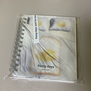 지지플래닛 만년형 다이어리 fuzzy days 노트 링