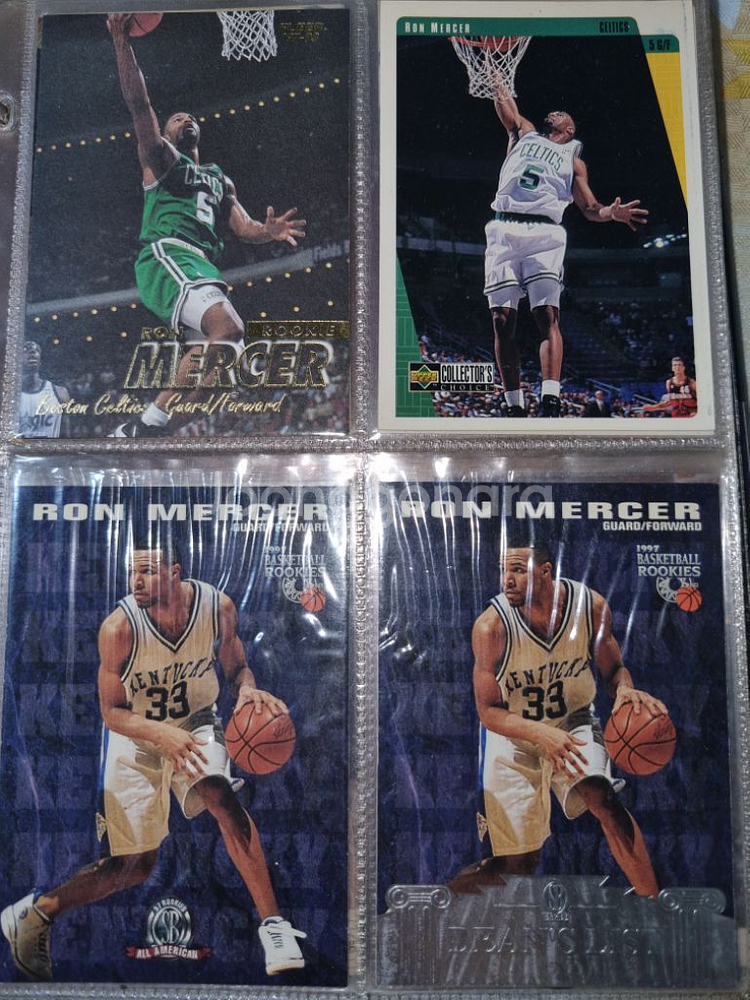 NBA카드 80장(가격제시도 가능합니다)--1