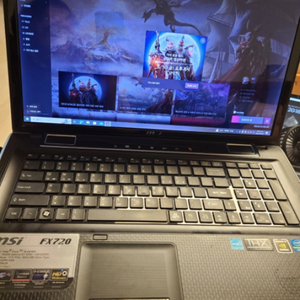 MSI F720 노트북 팔아요