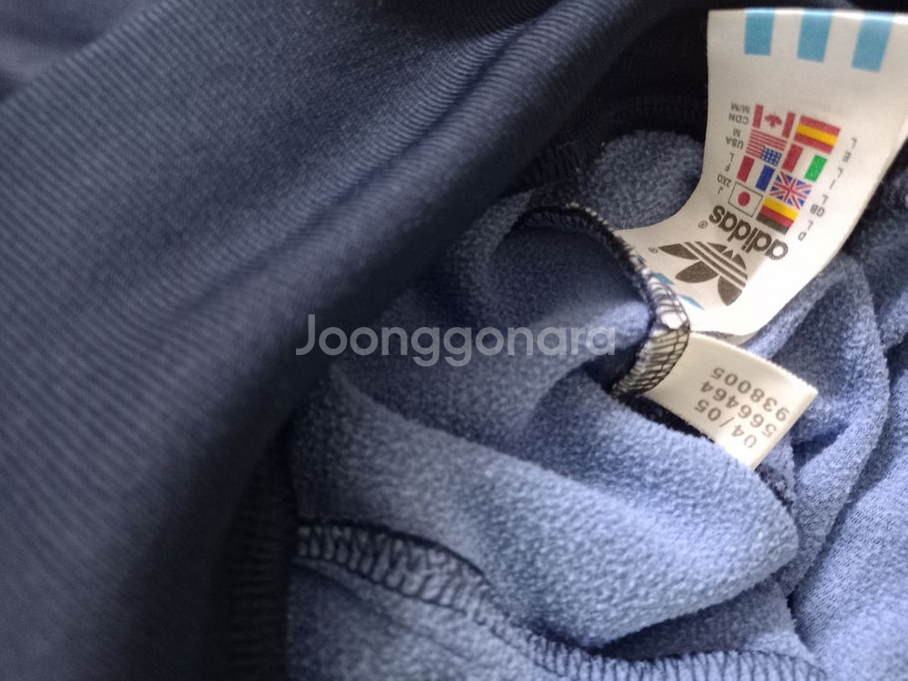 아디다스 유로파 네이비 스카이블루 트랙탑 져지집업105--4