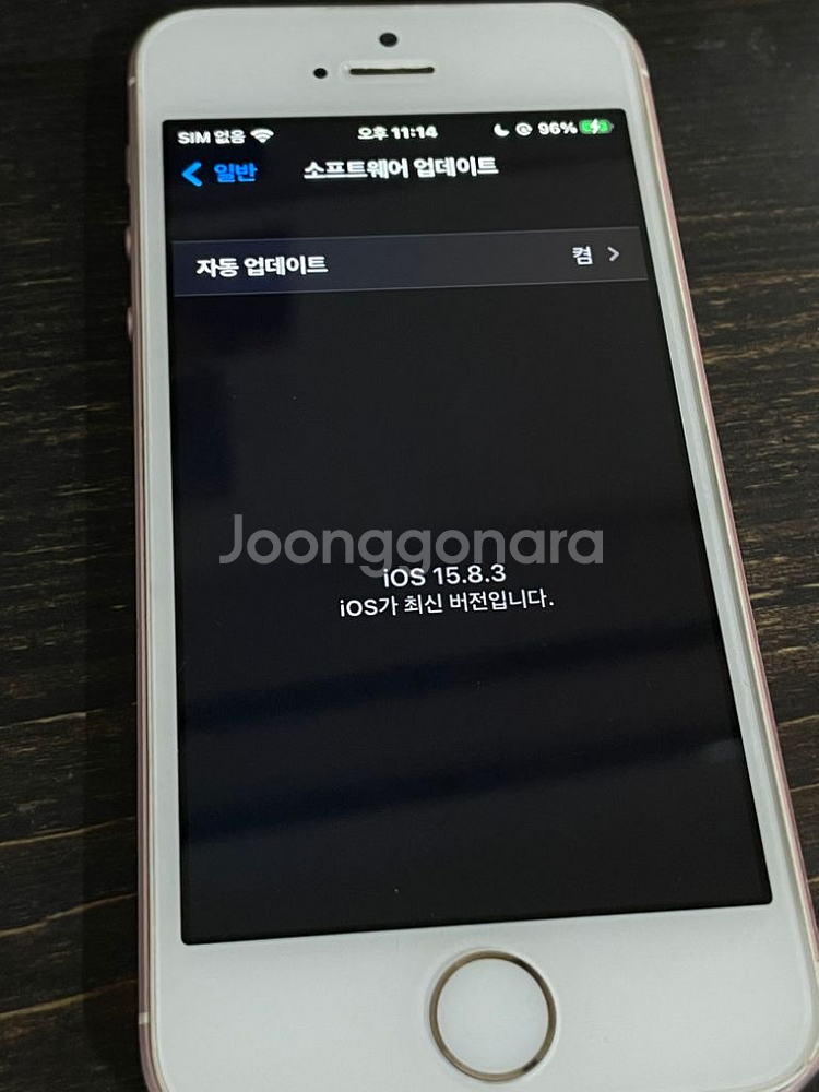아이폰 se 64기가 로즈골드 싸게 팔아요 (홍콩판--1