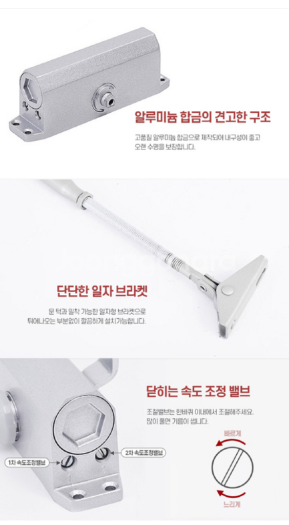 현관문 방화문 도어클로저/ NUQ012--2