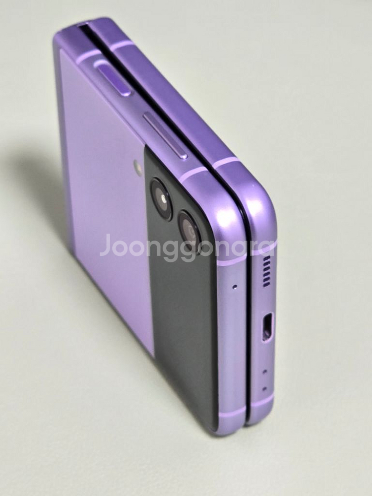 갤럭시 z 플립3 라벤더 256gb--4