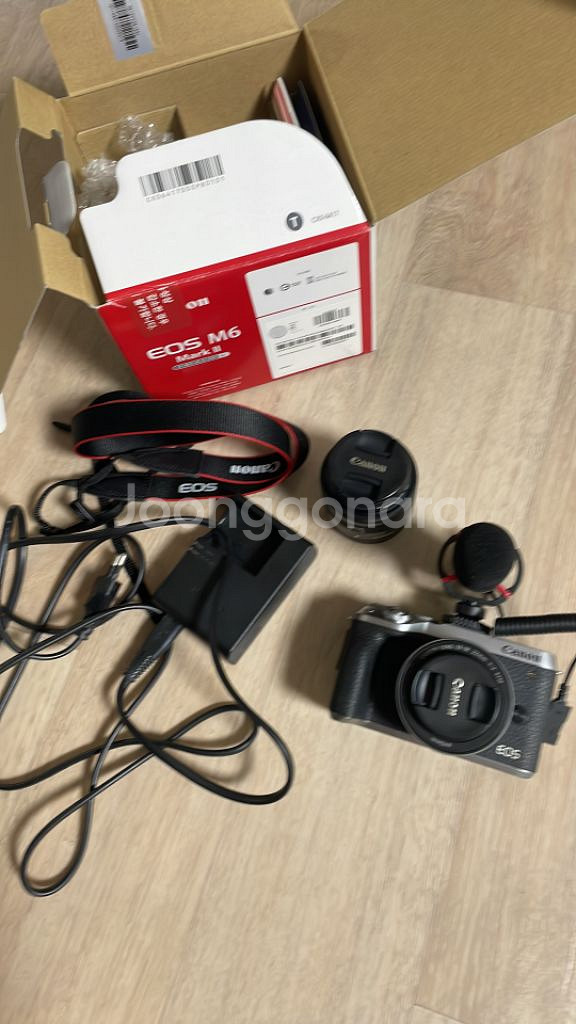 캐논 eos m6 mark2 + 렌즈 2종--8