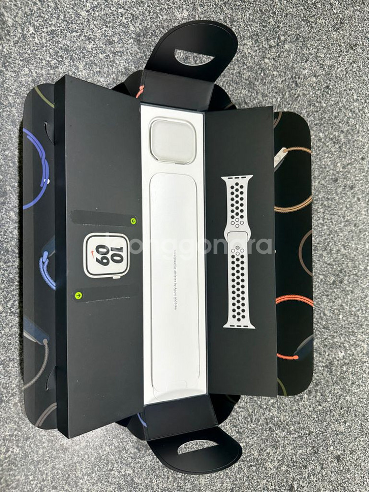 애플워치7 나이키 스타라이트 셀룰러 45mm--3