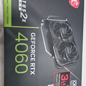 MSI 지포스 RTX 4060 하루사용 s급 팝니다