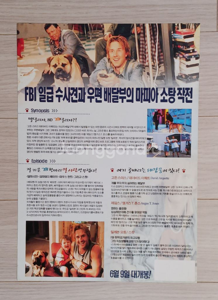 영화전단지 데이빗아퀘트 안소니앤더슨 스팟--1