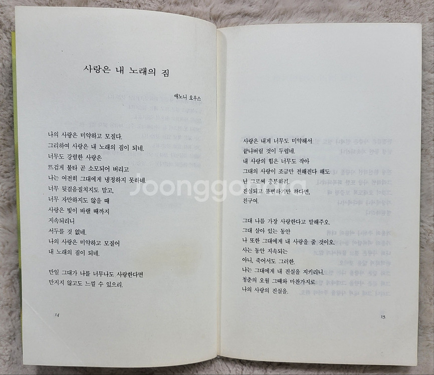 너를 향한 그리움은 시가 되고 시집--2