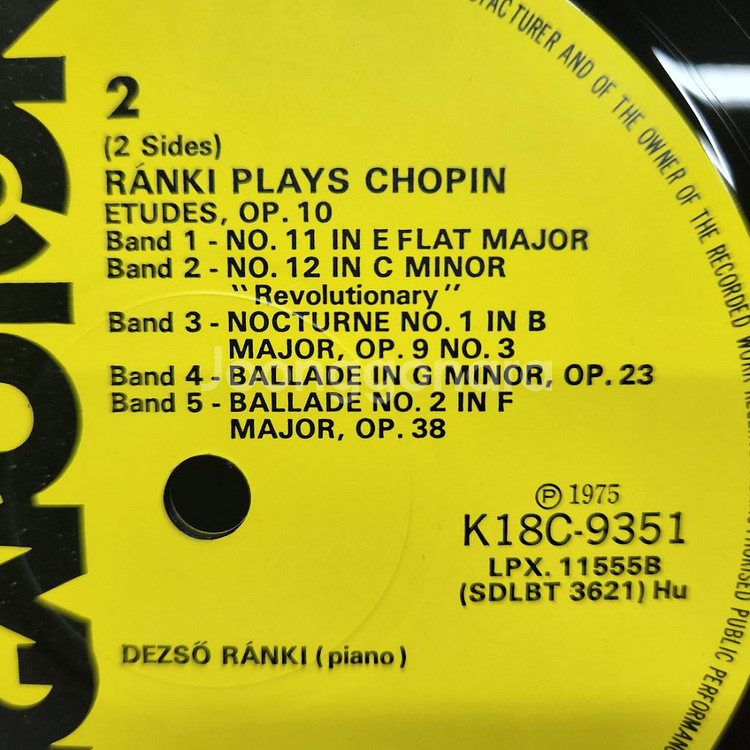 쇼팽 chopin lp--6