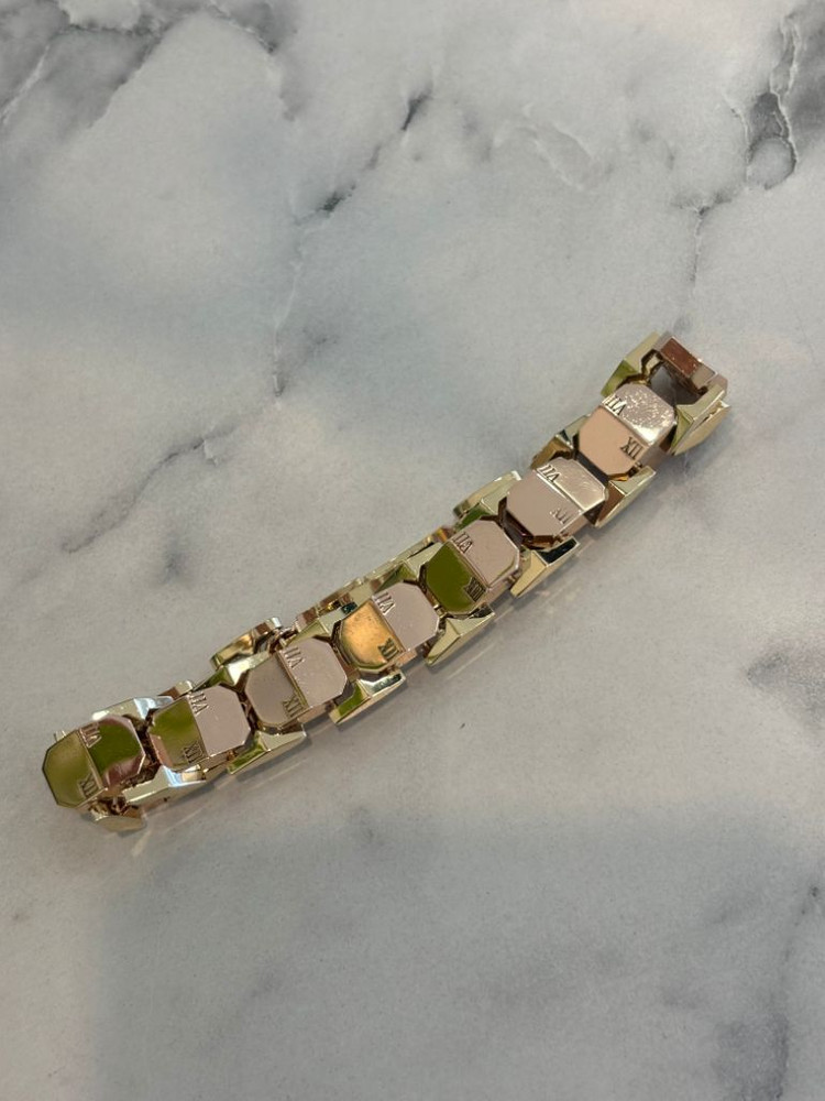 18k 로마숫자팔찌 10.85돈 남자금팔찌 이미지