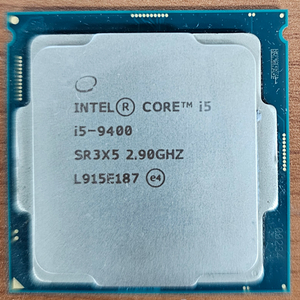 intel i5-9400 cpu 팝니다.