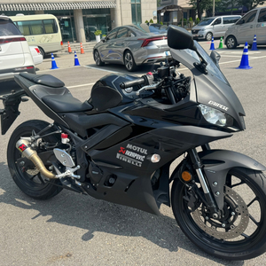 야마하 yzf r3 20년식 블박 머플러 튜닝 팝니다