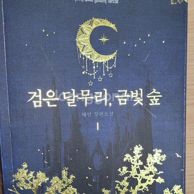 [초판/금박] 해연 - 검은 달무리, 금빛 숲--7
