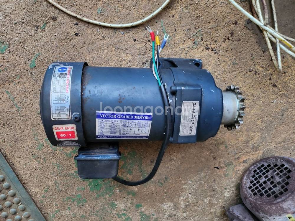 감속기 감속모타(4/1HP 0.2kw 비율60:1--0