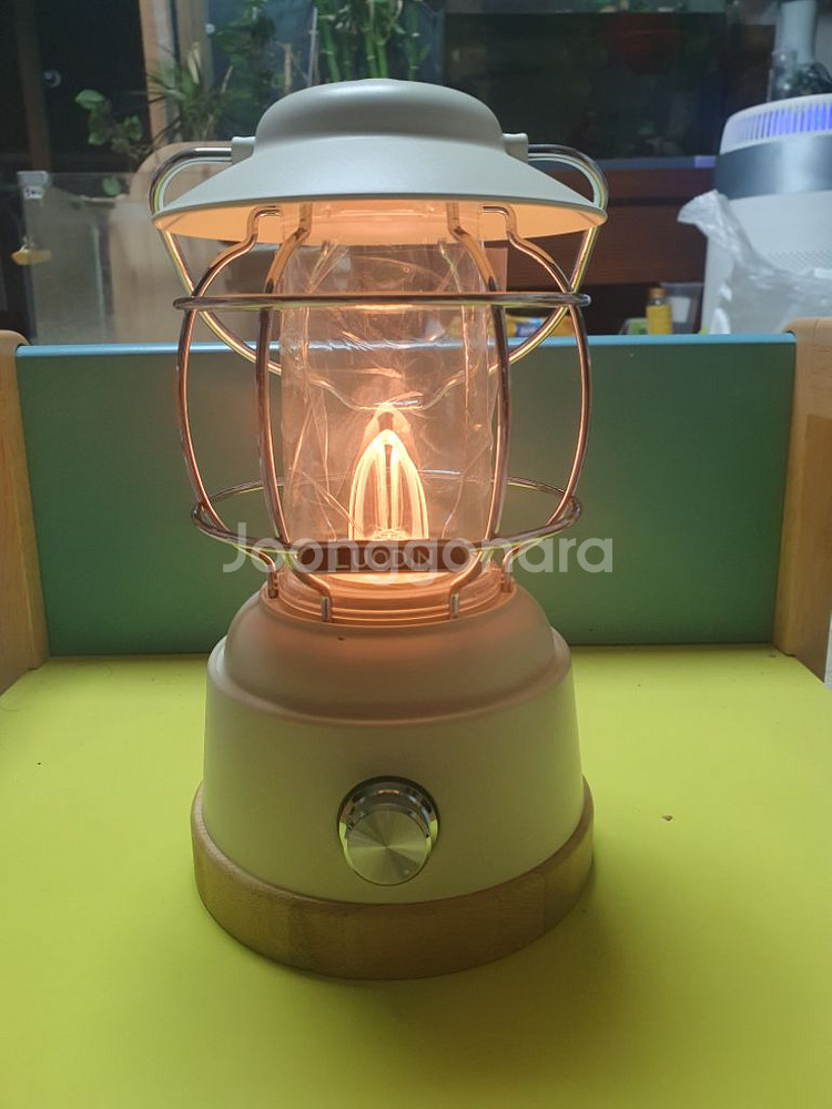 루오딘 LED 캠핑 랜턴(미사용품)--0