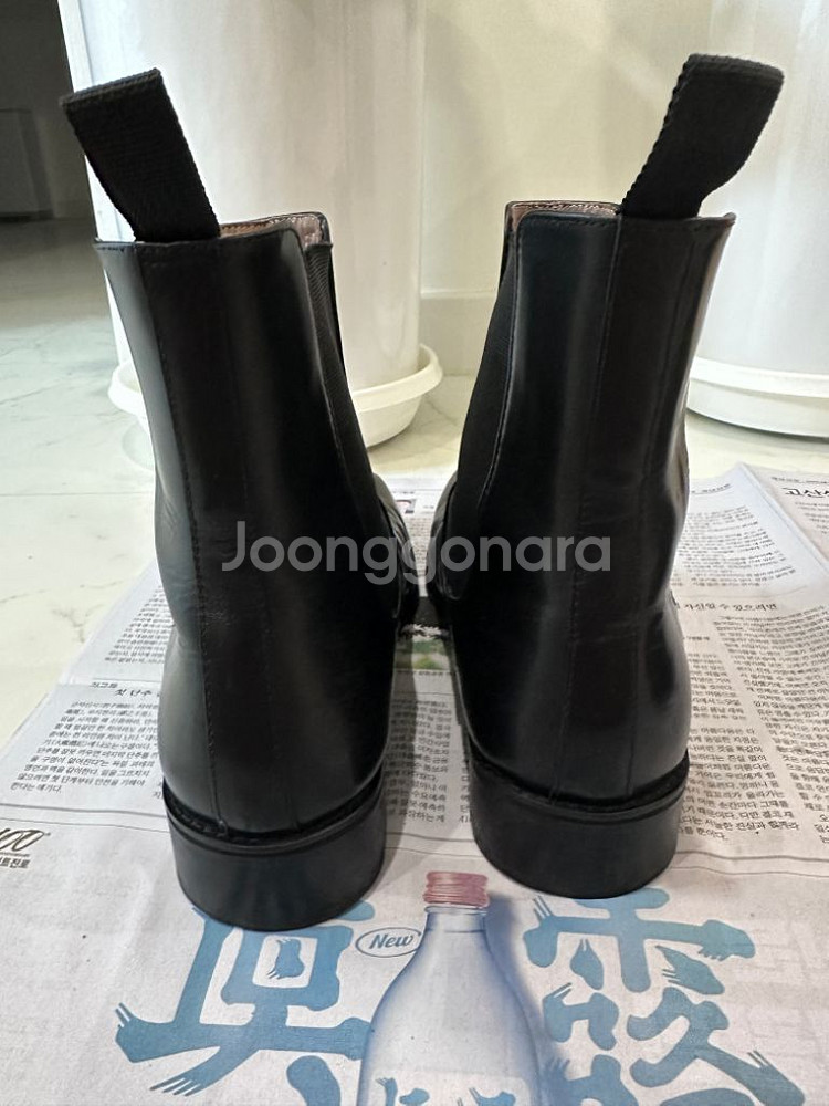 토마스클럽 100% 수제화 소가죽 첼시부츠(생로랑맛)--2