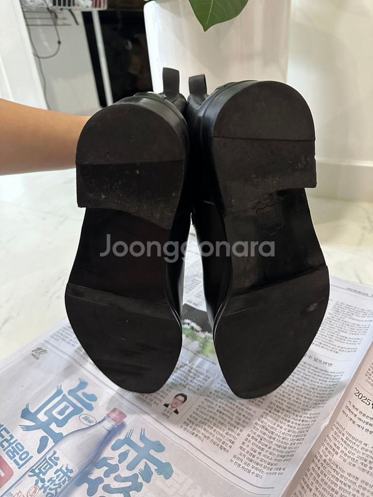 토마스클럽 100% 수제화 소가죽 첼시부츠(생로랑맛)--3